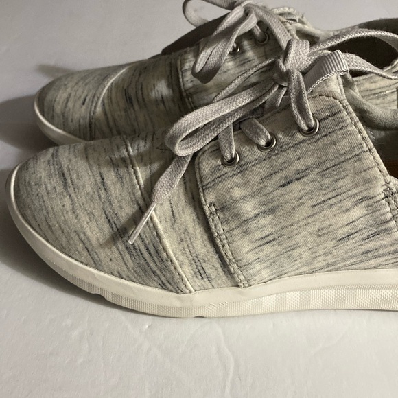 EUC TOMS DEL REY Sneakers, Birch Heather Jersey, Sz 6.5, Like new, Kicks - Picture 9 of 15